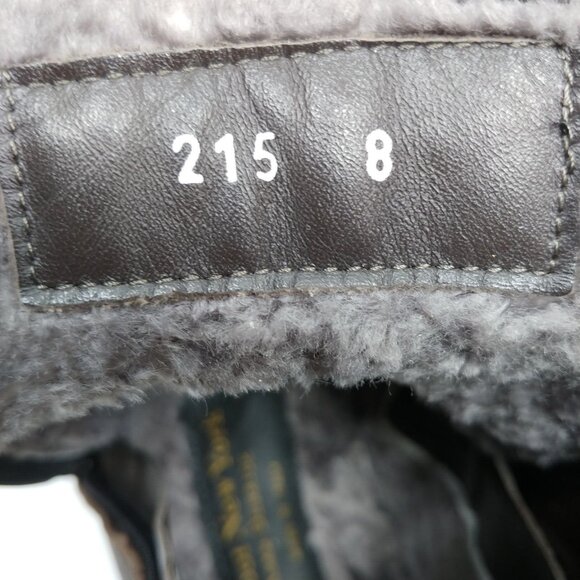 To Boot New York Adam Derrick Chelsea Boots Men US 8 Brown Leather Zipper Italy - Picture 9 of 9